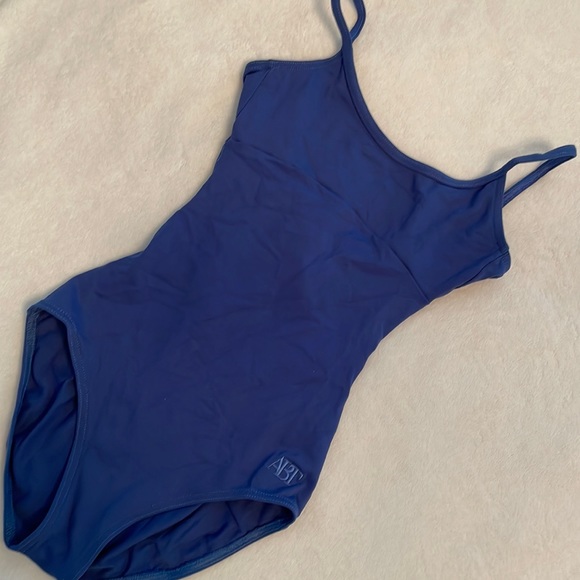 Capezio ABT branded leotard with cross back style size XS